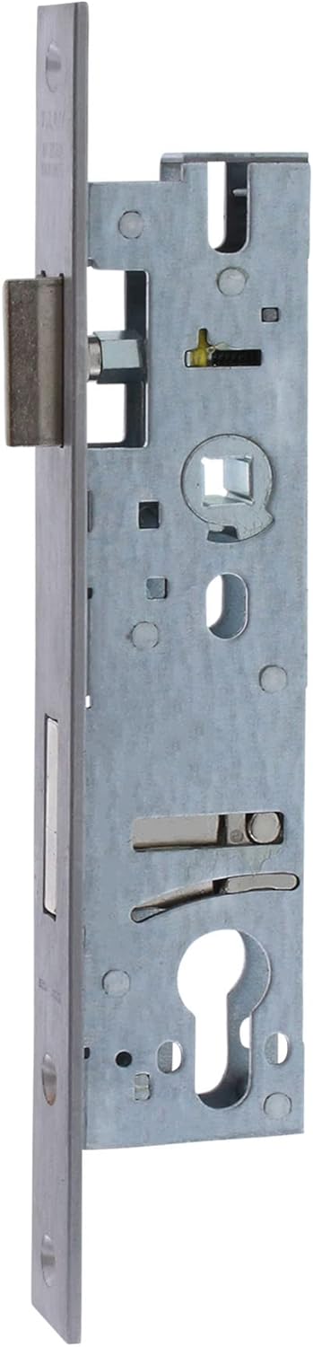 ToniTec Rohrrahmenschloss Einsteckschloss 8/92 24mm Stulp Edelstahl, 25 30 35 40 45 mm Dornmass 30mm