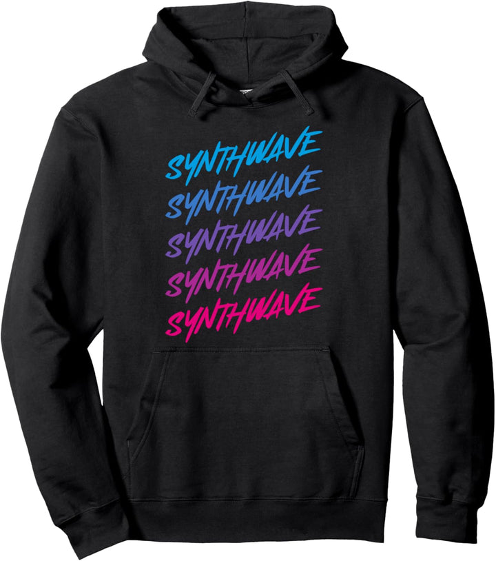 Synthwave Retro 80s Synthesizer Musik Retrowave Pullover Hoodie