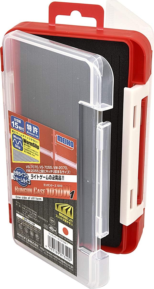 Meiho - Run Gun Case 1010W-1 Red
