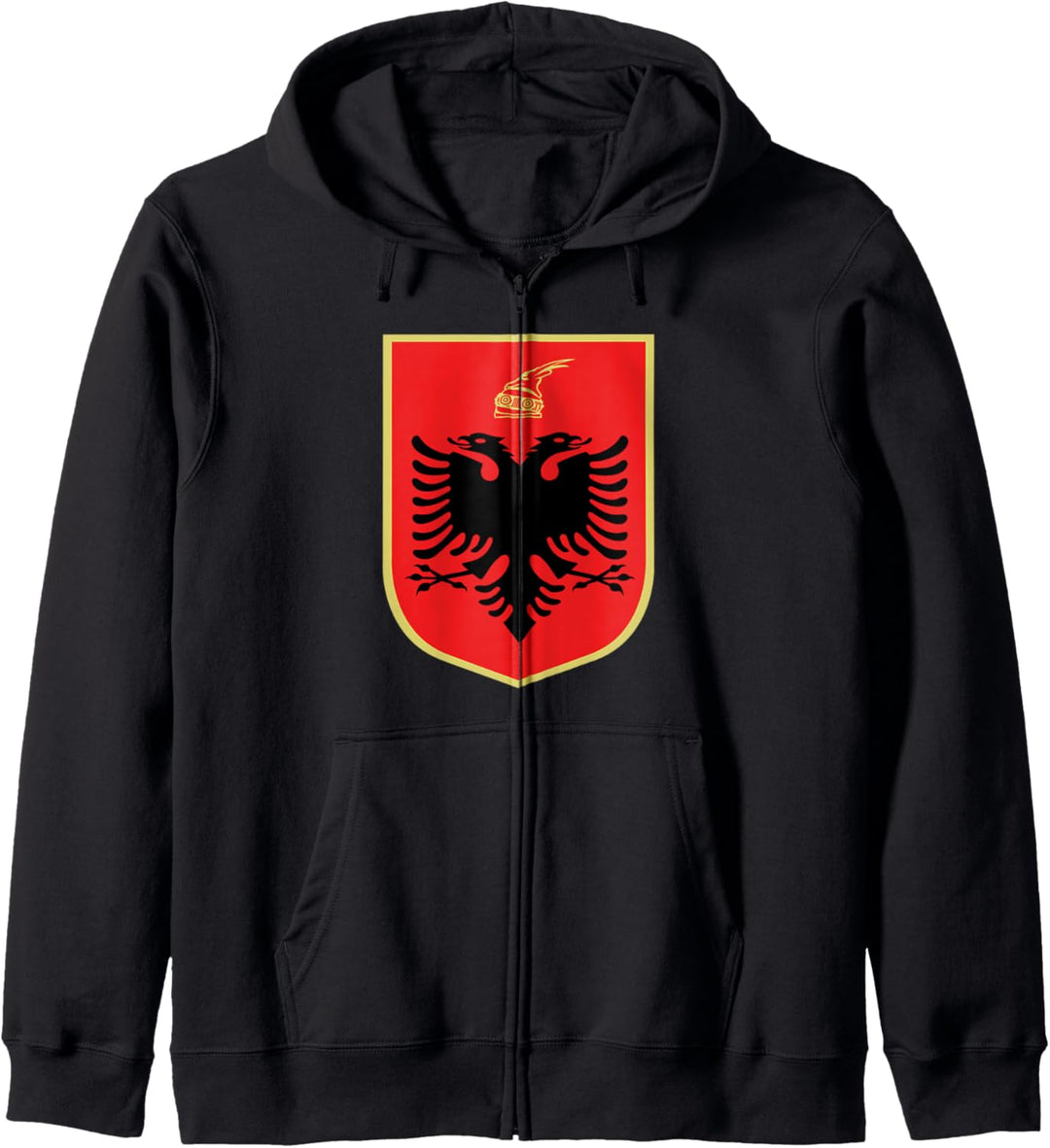 Albania Coat of Arms Crest Kapuzenjacke