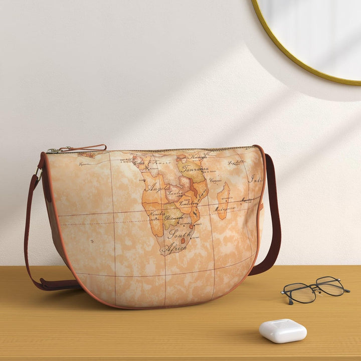 Alviero Martini 1a classe Classe Umhängetasche, 29 cm, Beige (Naturale)