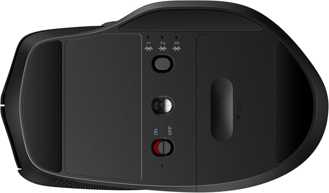 HP 480 Komfort-Maus, Bluetooth 5.3-Verbindung, optischer Sensor mit 4000 DPI, 6 programmierbare Tast
