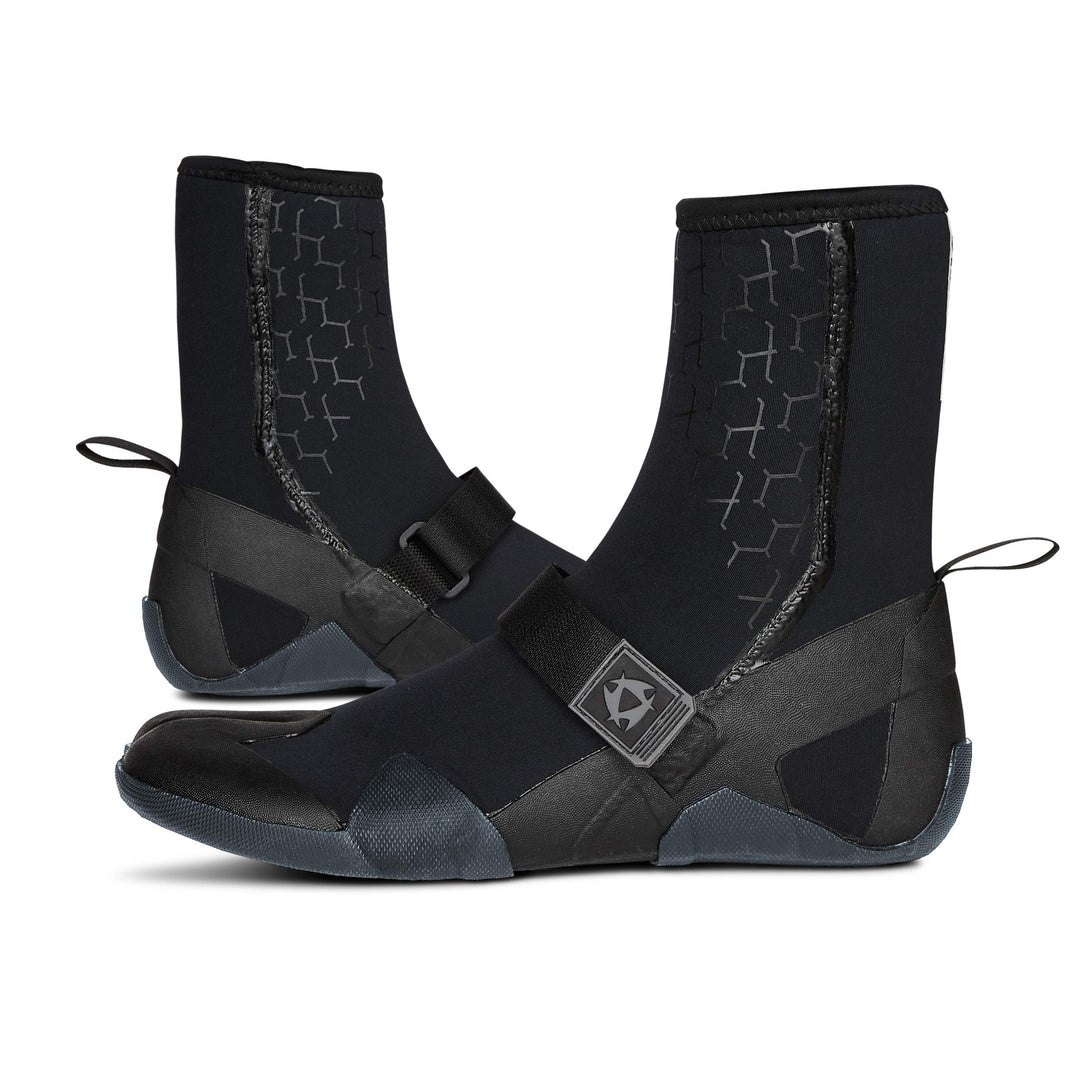 Mystic Watersports - Surf Kitesurf & Windsurf Marshall 5mm Neoprenanzug Stiefeletten - Schwarz - Uni
