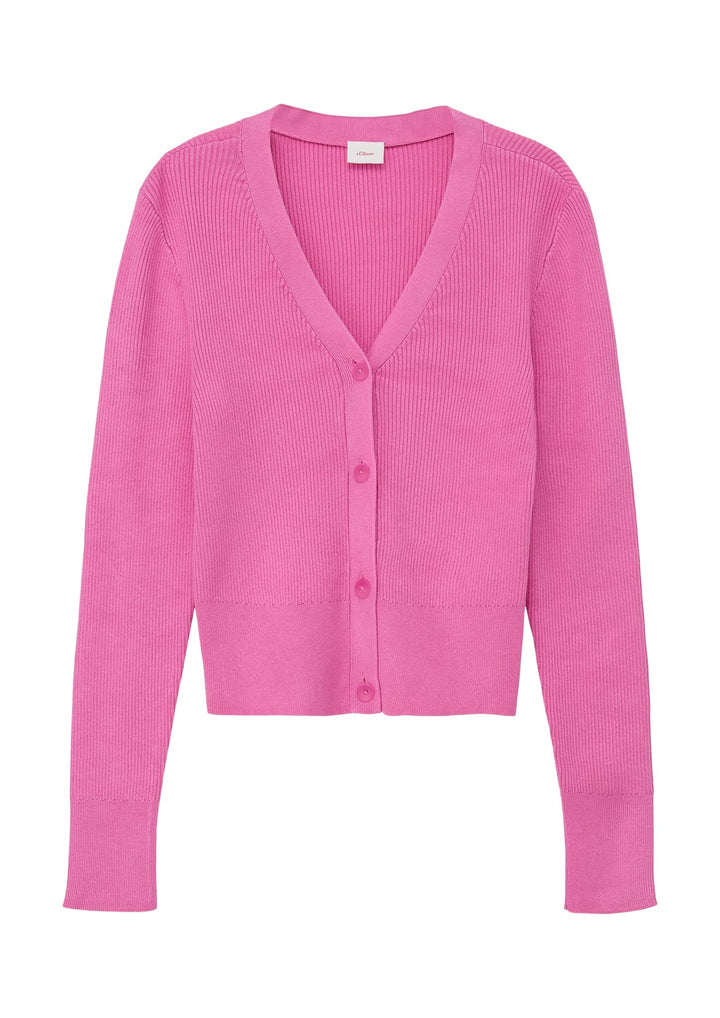 s.Oliver Junior Girl's Strickjacke, Langarm, PINK, 164