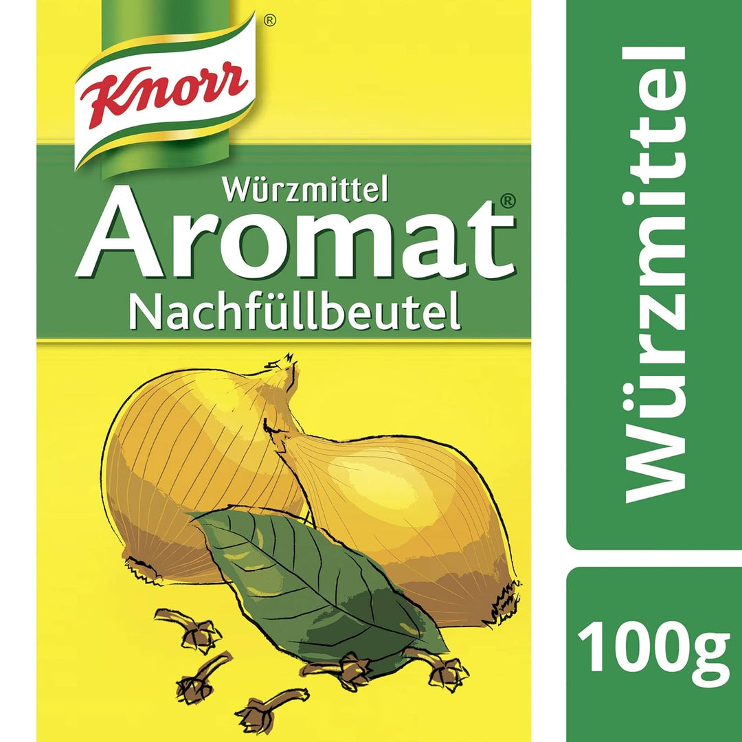 Knorr Würzmittel Nachfüllpackung Aromat Gewürzmischung zum Verfeinern von Speisen für schnelle Geric