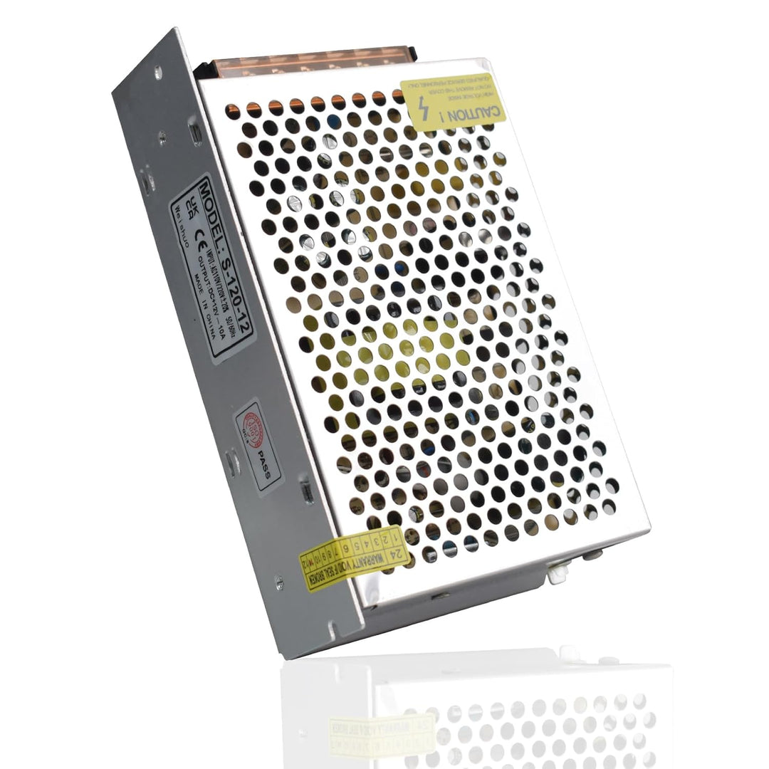 Weishuo 12V 10A Schaltnetzteil 120W Netzteil Transformator Driver Adapter für Überwachungskamera, LE