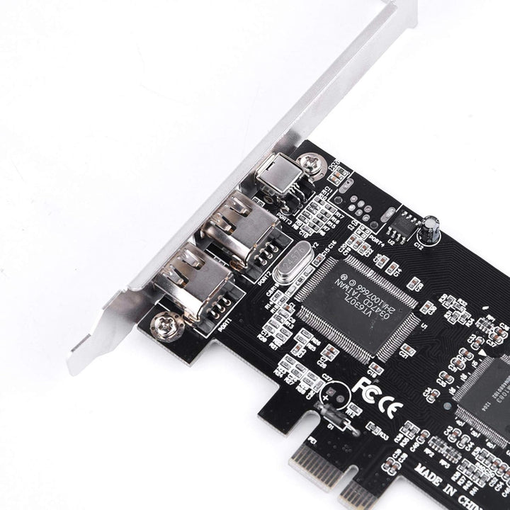 PCIE FireWire-Karte, PCI-E PCI Express FireWire 1394a IEEE 1394-Controllerkarte mit Firewire-Kabel f
