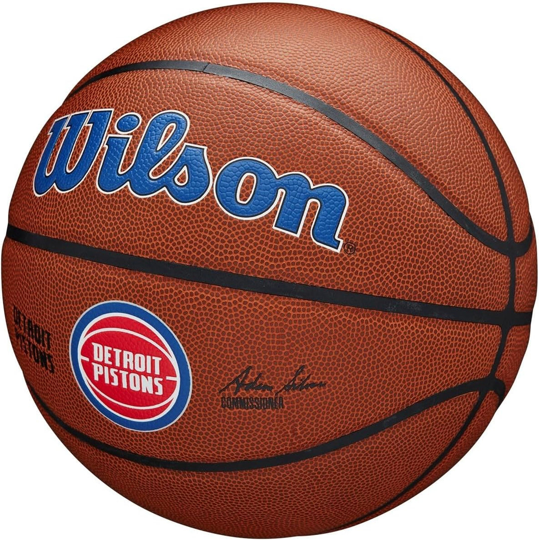 Wilson Unisex-Adult NBA Team Composite Basketball 7 Detroit Pistons, 7 Detroit Pistons