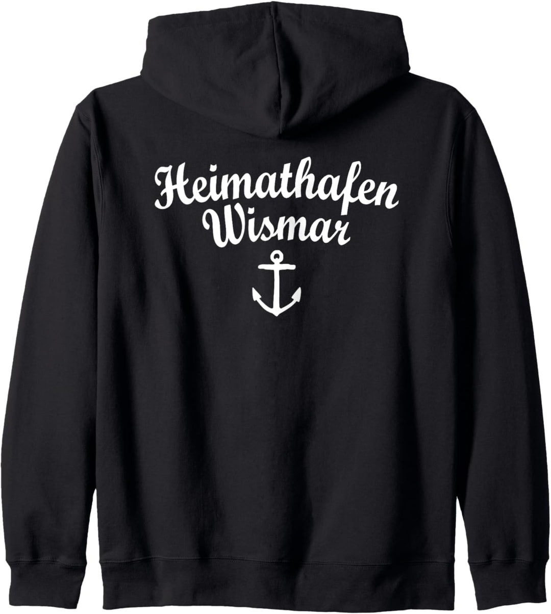 Heimathafen Wismar (Weiss) Wismar Kapuzenjacke