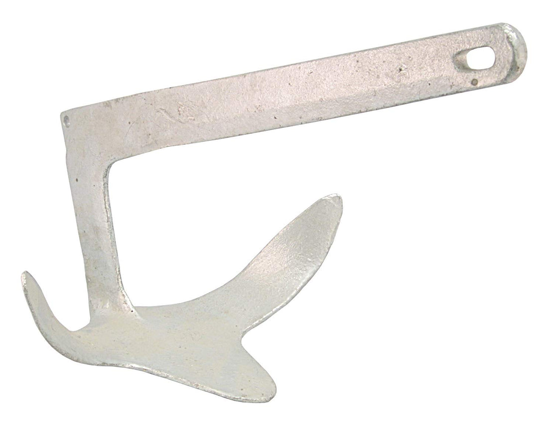 Saarwebstore Bruce M-Anker Typ RL feuerverzinkt Gussstahl Gewicht wählbar Yacht Boot 1kg, 1kg