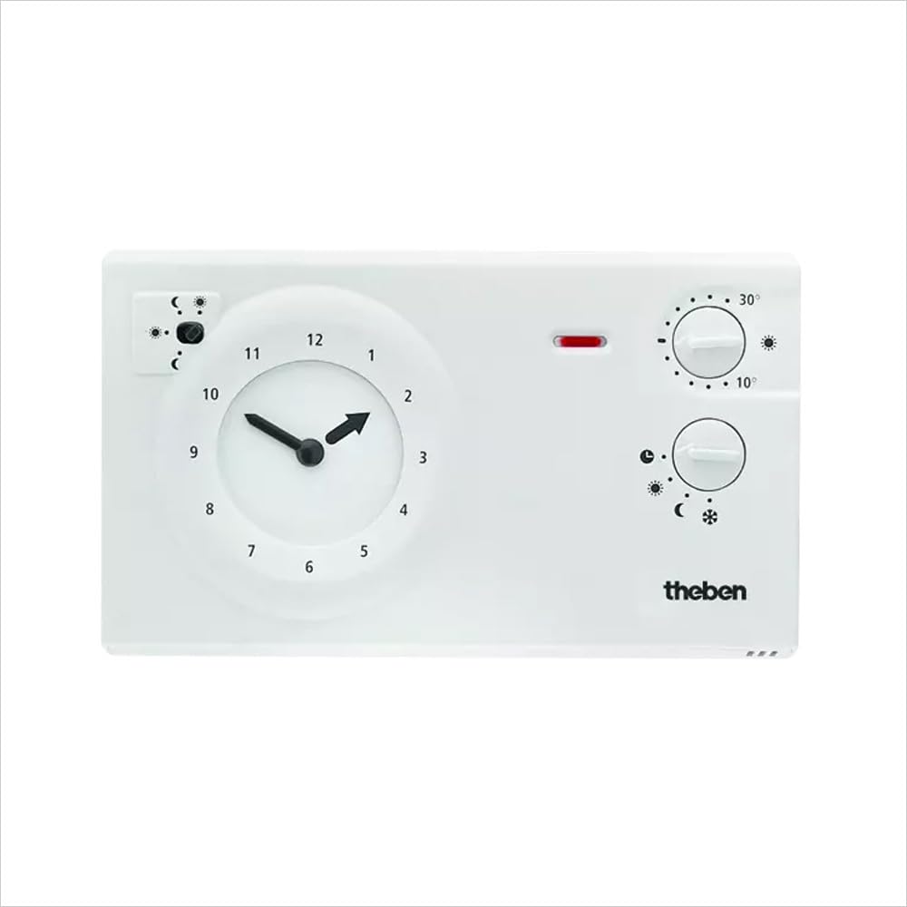 Theben Ramses 782 analoges Uhrenthermostat mit Tages- oder Wochenprogramm (7820030), RAMSES 782