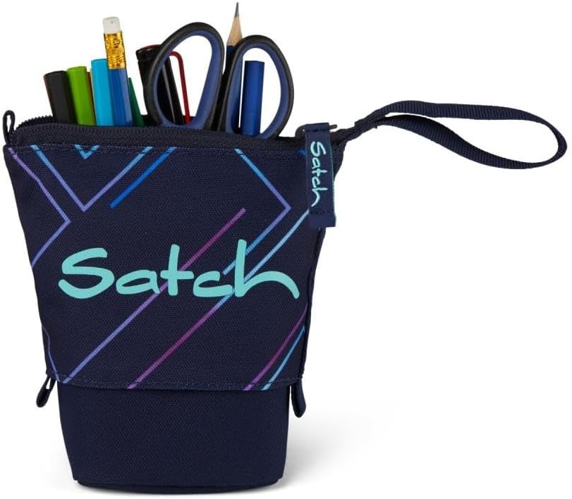 Satch Match Pencil Slider Edition Schulrucksack Set 3tlg. inkl. Sporttasche Purple Laser, Purple Las