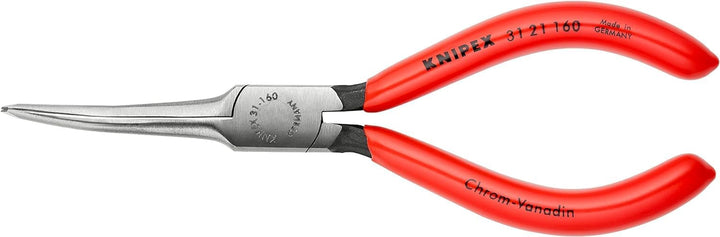 KNIPEX Greifzange (Nadelzange) mit Kunststoff überzogen schwarz atramentiert 160 mm 31 21 160
