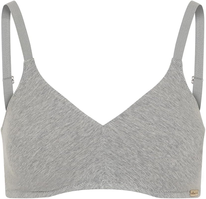 Comazo Soft BH ohne Bügel Earth 10730276401 75A Grau-melange, 75A Grau-melange