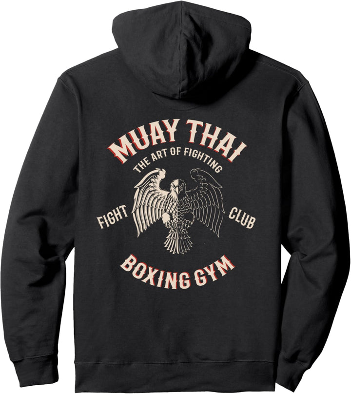 Muay Thai Eagle - MMA-Kampf Thaiboxen Pullover Hoodie