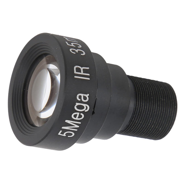 M12-Board-Objektiv, Weitwinkel-Webcam-Objektiv mit 35 mm optischer Brennweite, Single-Board-Objektiv