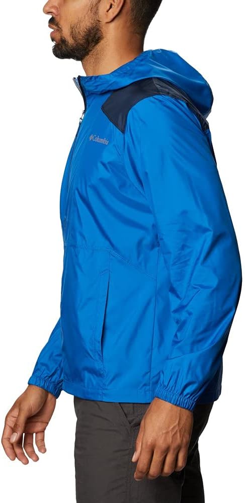 Columbia Herren Windbreaker, Flashback Bright Indigo, Collegiate Navy S, Bright Indigo, Collegiate N
