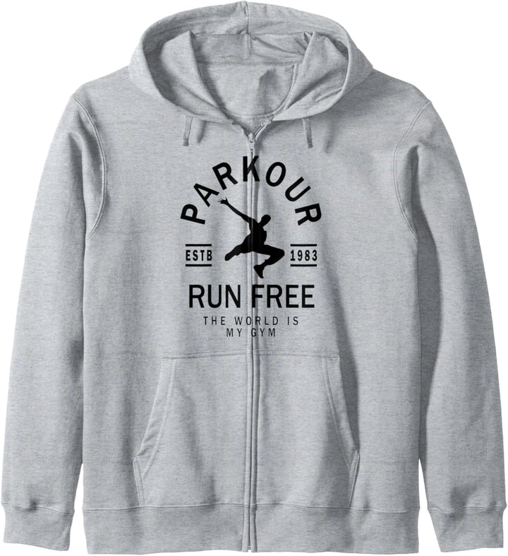 Freerunner - Freerunning - Traceur - Parkour Kapuzenjacke