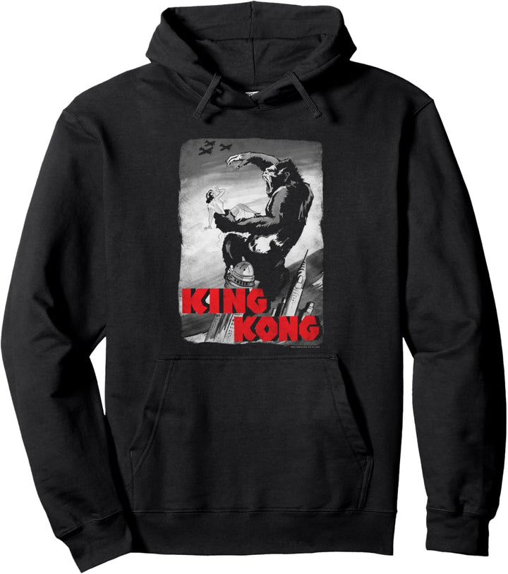 King Kong Planes Poster Pullover Hoodie
