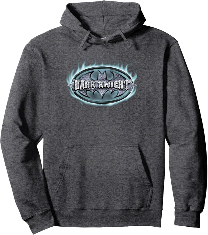 The Dark Knight Batman Dark Knight Steel Shield Pullover Hoodie