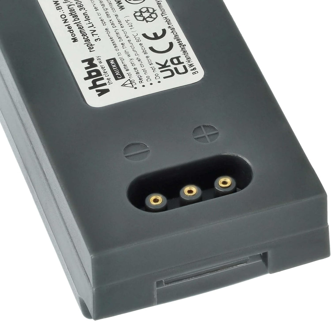 vhbw 2X Akku kompatibel mit Höft & Wessel SKEYE.Allegro, LS SKEYE.Integral Mobilcomputer PDA Scanner
