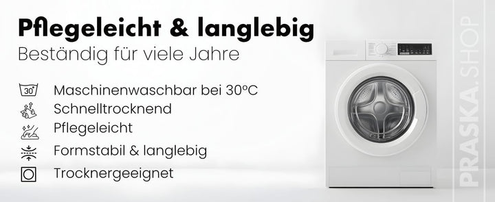 PRASKA Hundematte Katzenkissen für Grosse und Kleine Hunde oder Katzen Rund Ø 40 cm Premium Handcraf