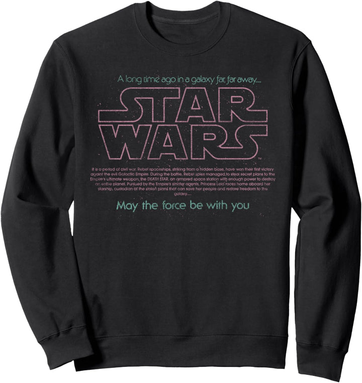 Star Wars Darth Vader May The Force Be With You Poster Sweatshirt