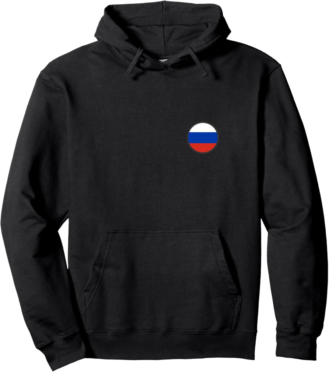 Flagge Russland Pullover Hoodie