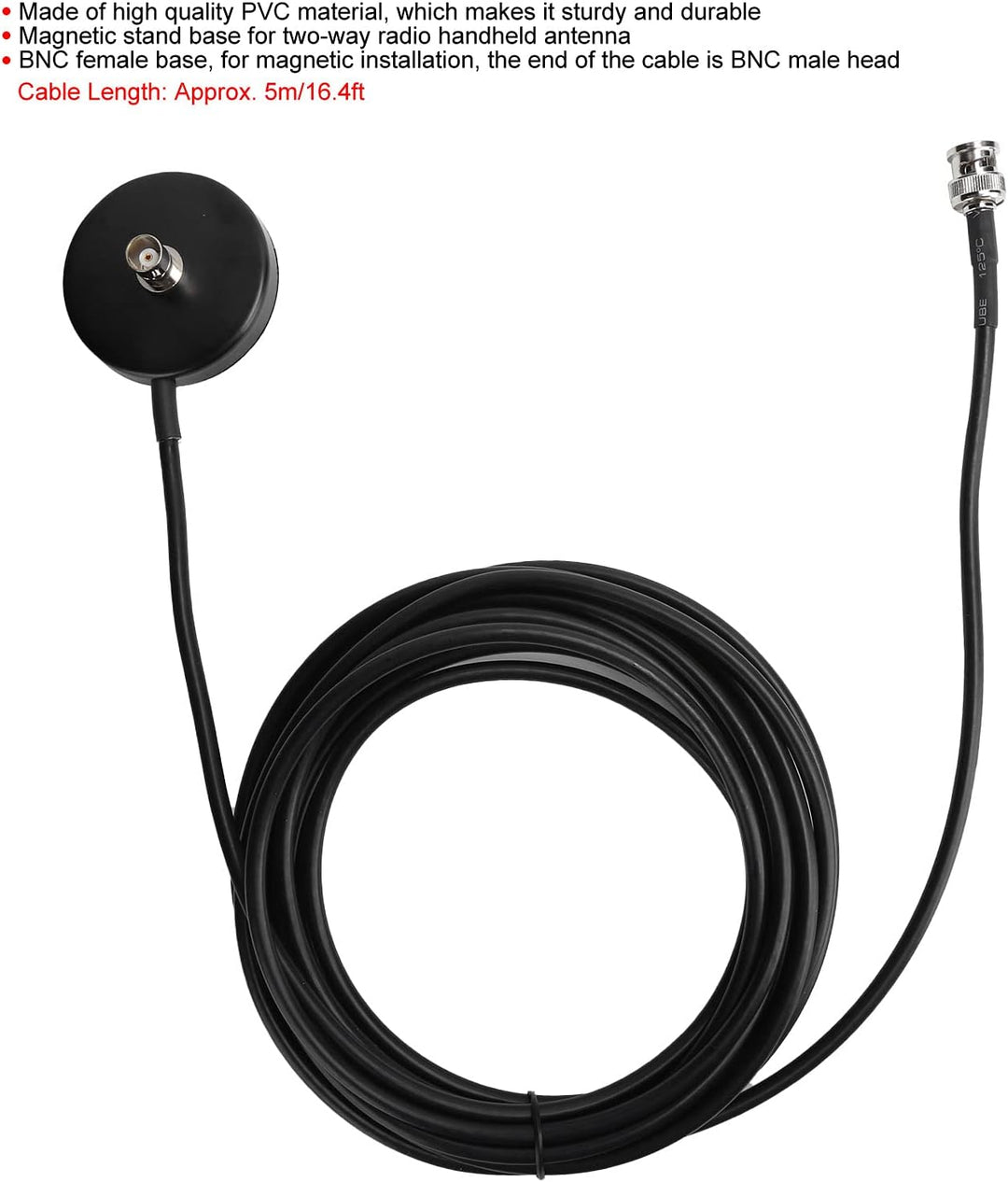 Antennen Basis Mit Kabel, WT60 Antennen Verlängerung Kabel Basis Magnetische Halterung Basis Mit BNC