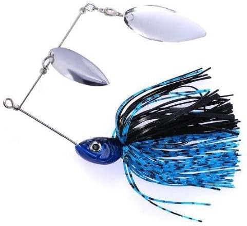Messeneuheit 2024 Premium Chatterbait Set 5 Stück 20g in Köderbox | Krautblinker Shatterbait Chatter