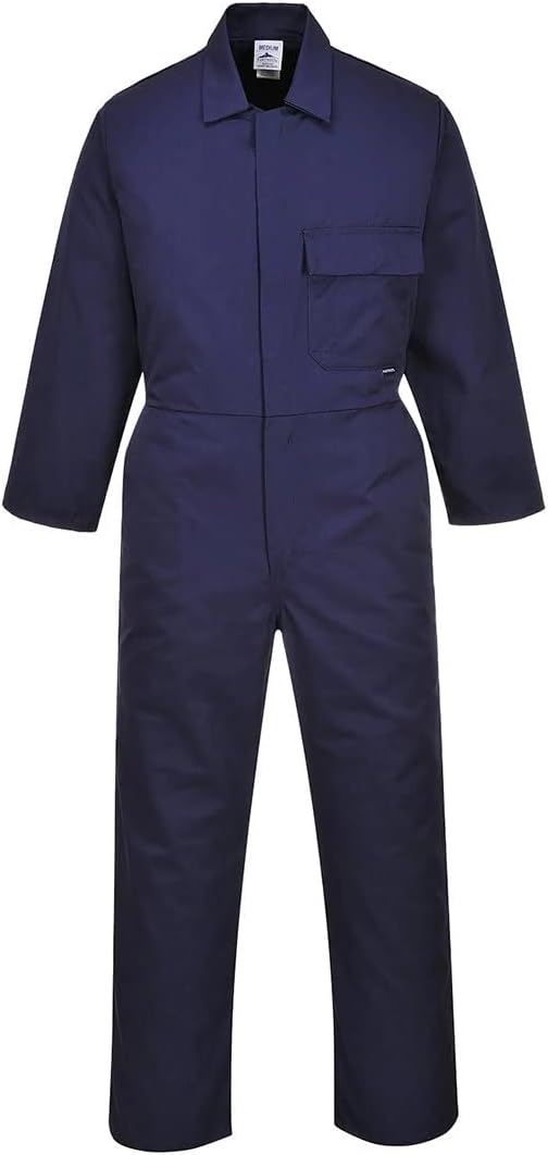 Standard Arbeitsoverall - Elastische Rücken Taille - Overall Grössen: S - 5XL - X-Large, Marineblau