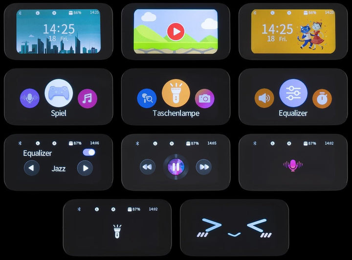 auvisio Clip-on-Ohrhörer und KI-Echtzeitübersetzer für 115 Sprachen, App