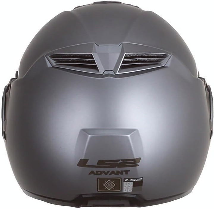 LS2, Modularhelme motorrad ADVANT solid mat titanium, L L Mat titanium, L Mat titanium