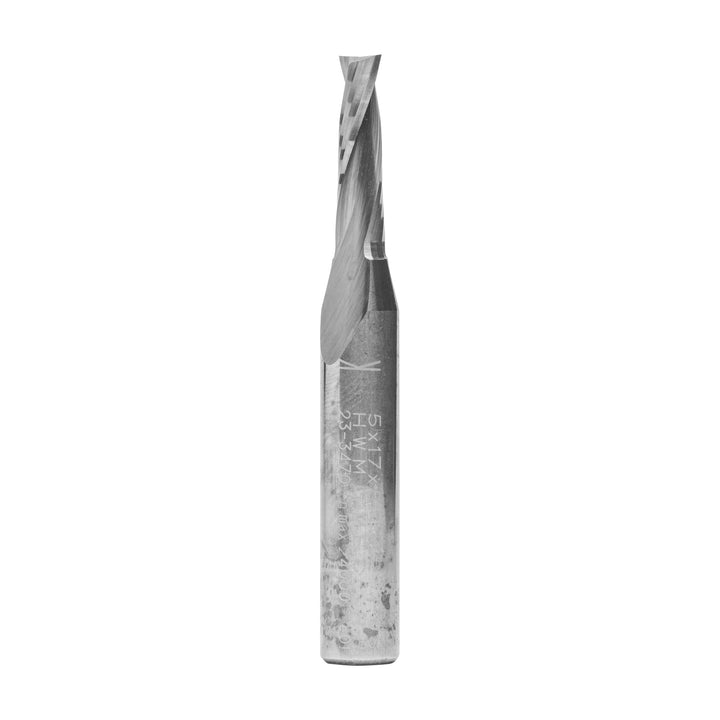 ENT 10024 Spiralnutfräser VHW, Schaft (S) 8 mm, Durchmesser (D) 5 mm, NL 17 mm, GL 60 mm D=5 / NL=17