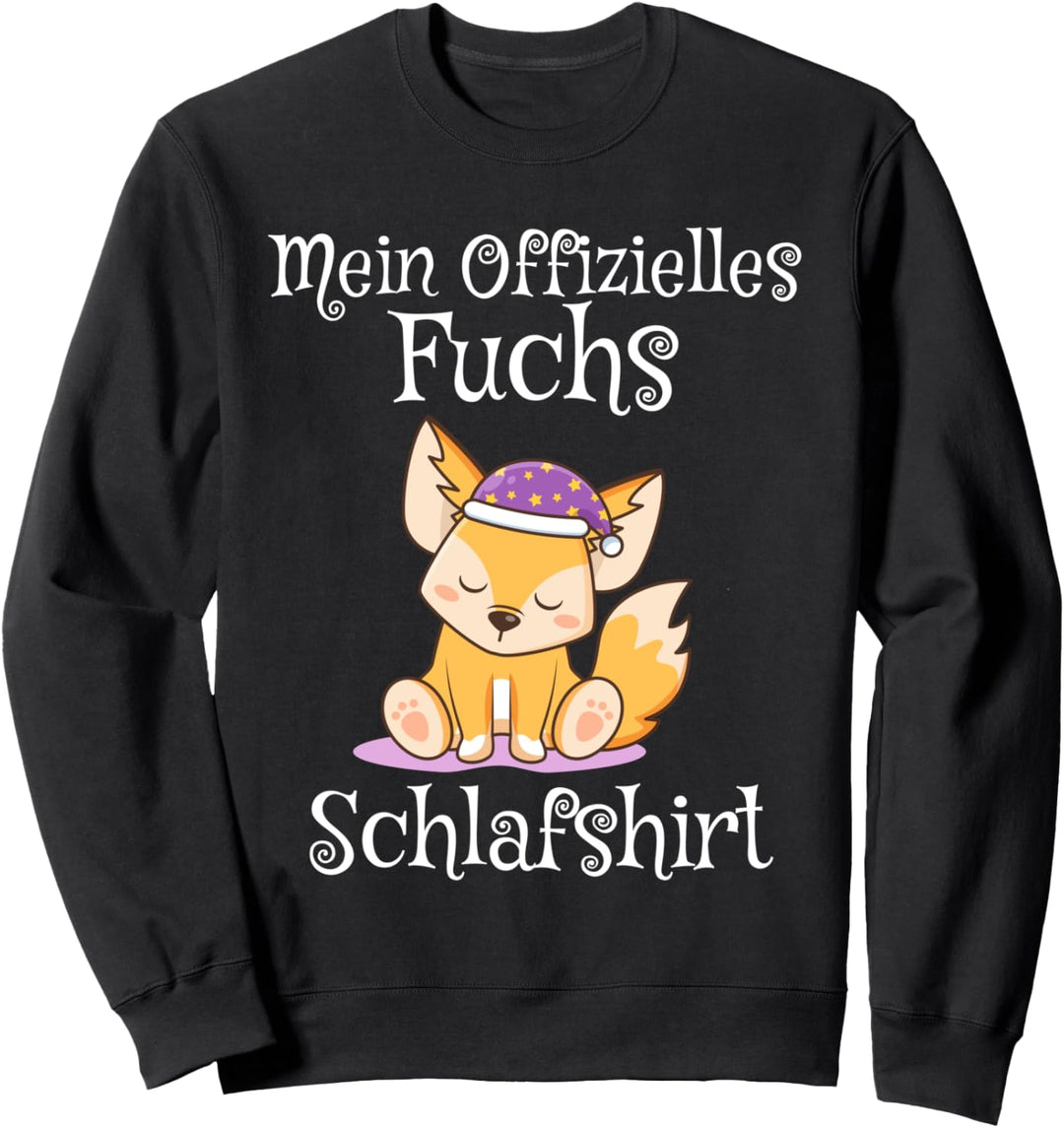 Schlafhemd Pyjama Schlafanzug Nachthemd Fuchs Sweatshirt