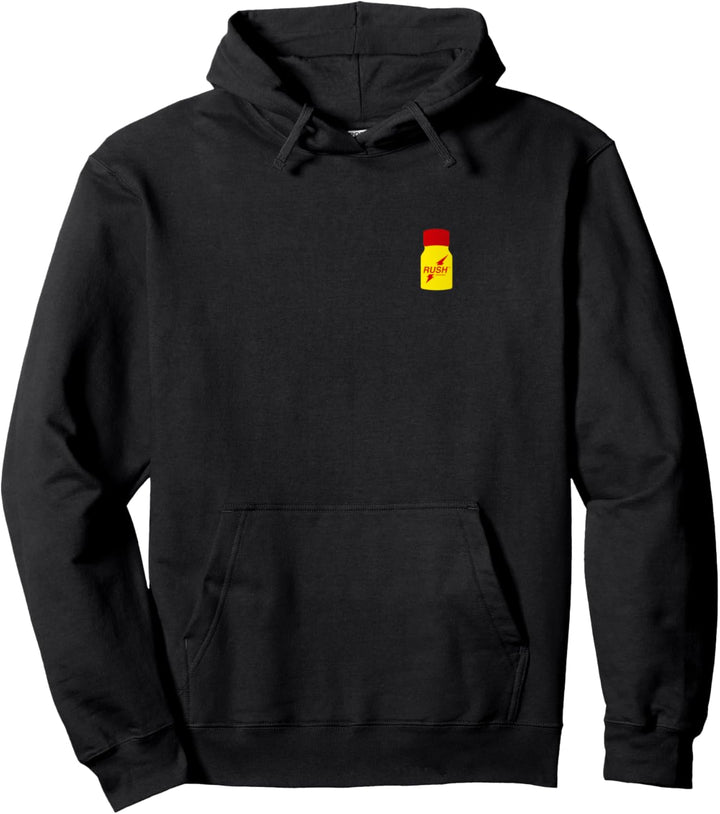 Rush Poppers Original flüssige Räucherstäbchenflasche, echtes Schweinchen Pullover Hoodie