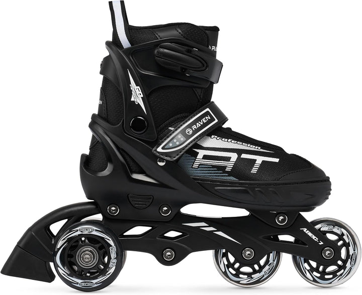 RAVEN Profession 3in1 Inlineskates Triskates Rollschuhe Inliner für Kinder und Erwachsene verstellba