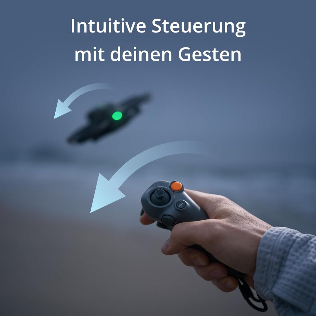 DJI Avata 2 (nur Drohne), FPV mit 4K-Kamera, immersiver Flug, mit Propellerschutz, einfache Flips/Ro