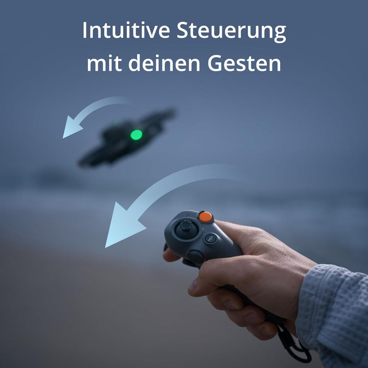 DJI Avata 2 (nur Drohne), FPV mit 4K-Kamera, immersiver Flug, mit Propellerschutz, einfache Flips/Ro