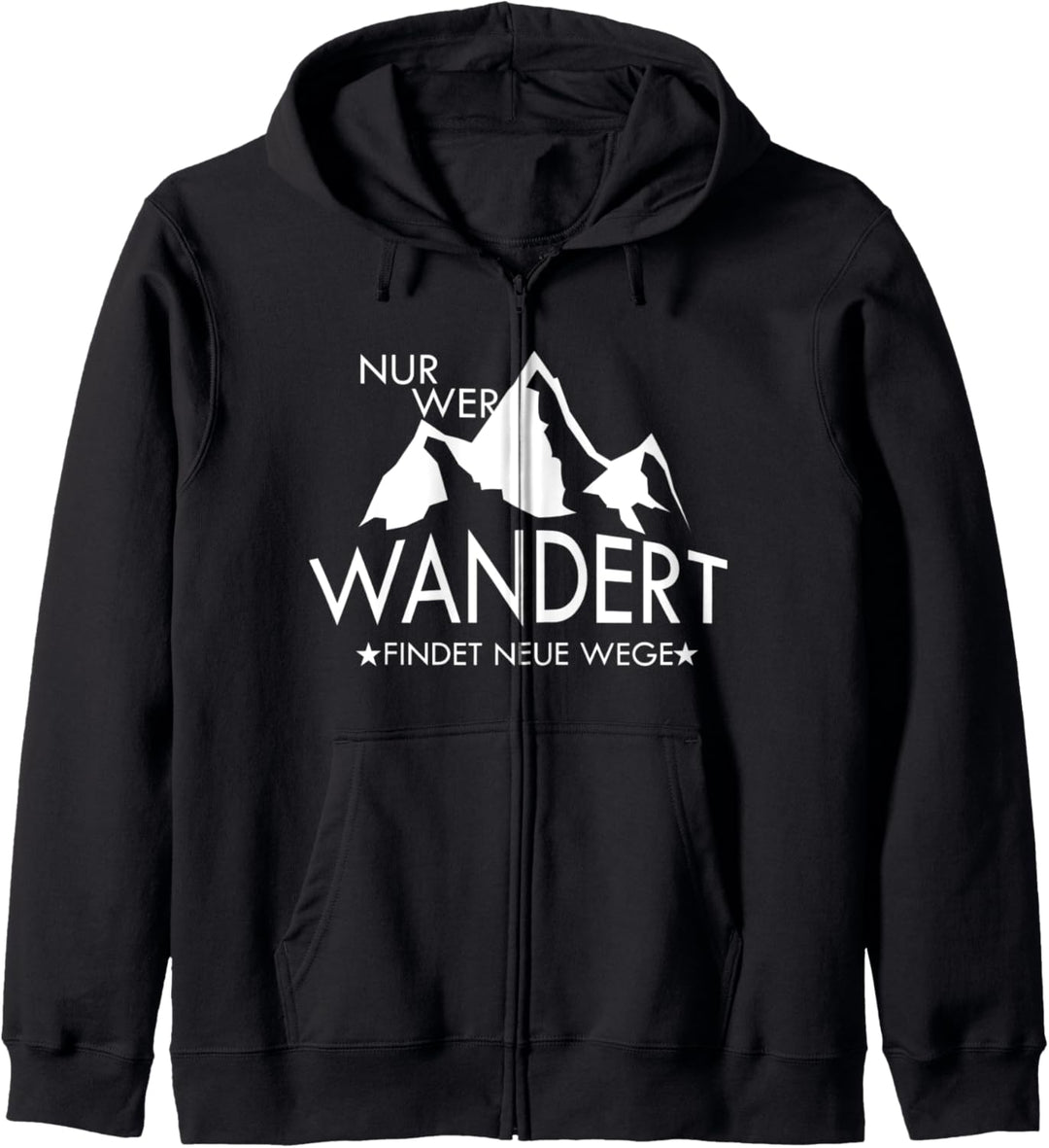 Berge - Wandern - Natur - Berg -Outdoor - Geschenk T-Shirt Kapuzenjacke