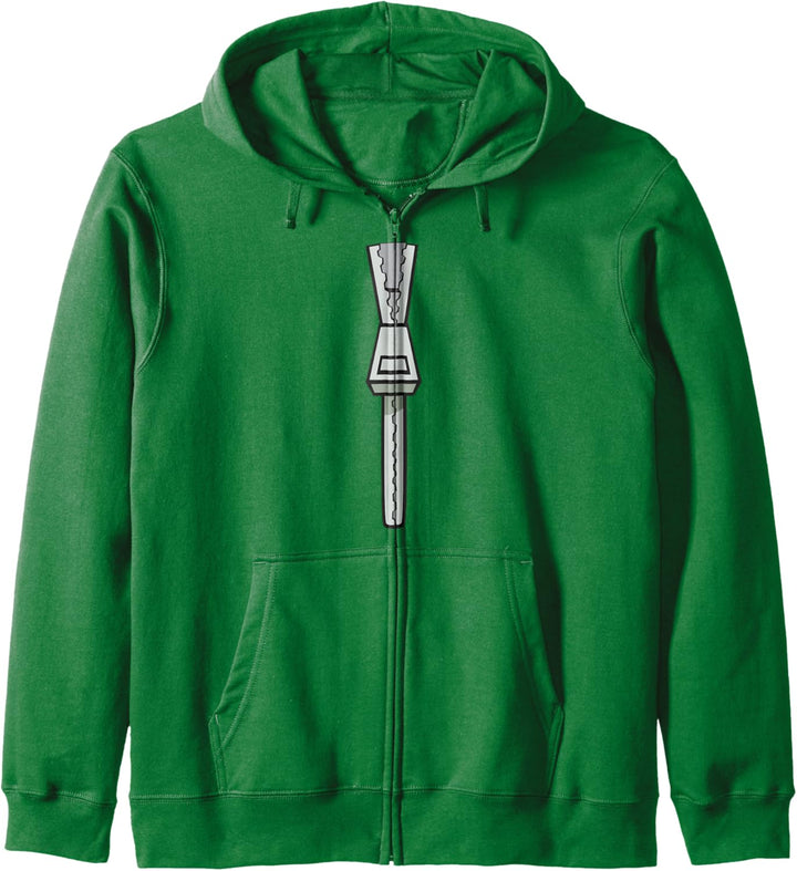 Invader Zim Halloween Gir Zipper Costume Kapuzenjacke