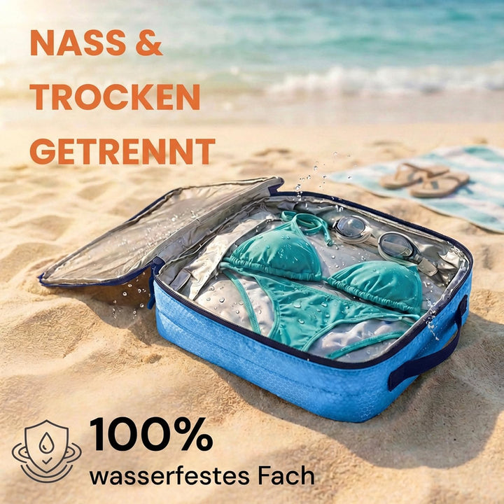 Packtaschen Kompression für Koffer und Rucksack [7-teilig] - mehr Platz im Koffer oder Backpack durc
