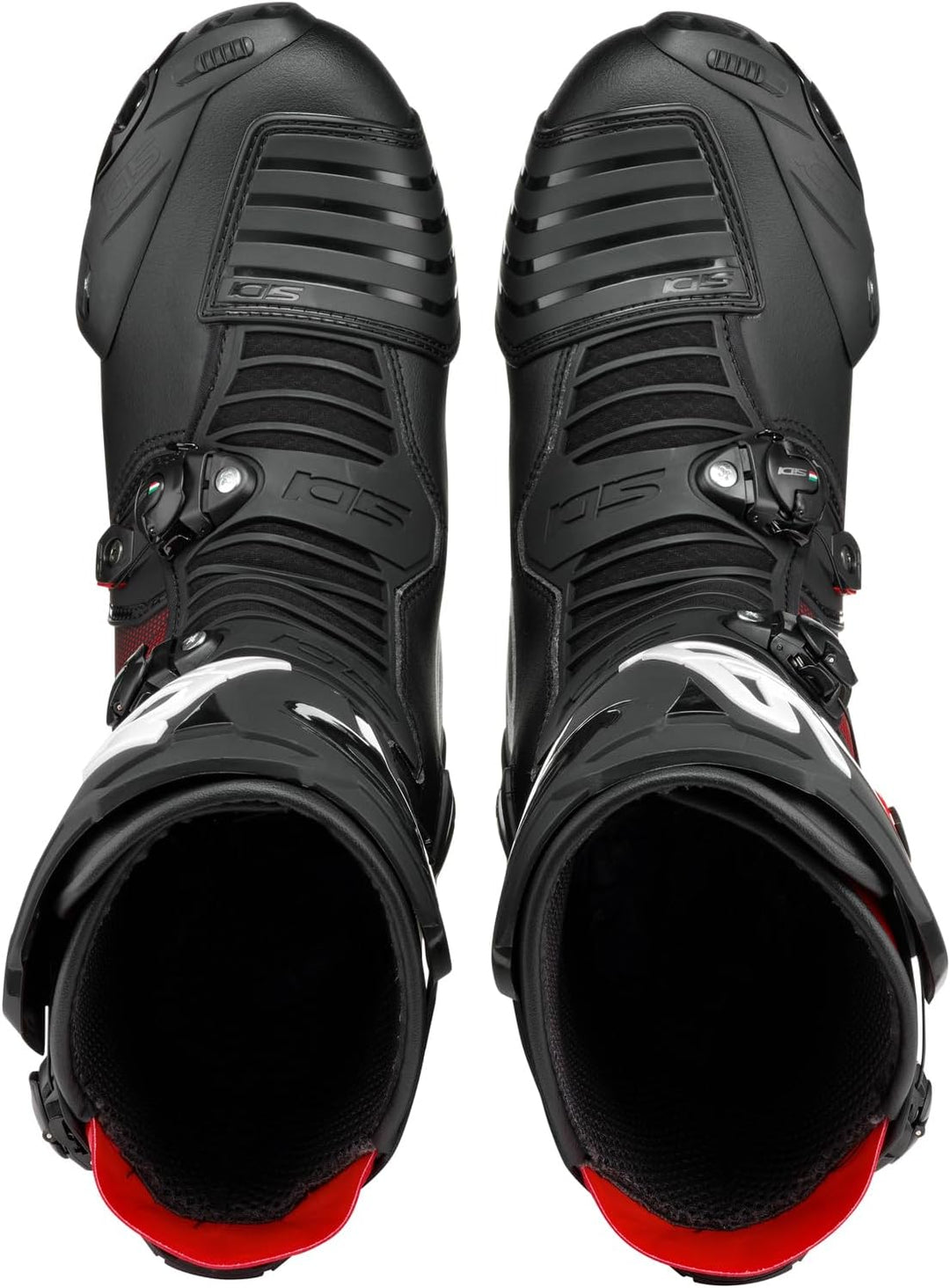 Sidi Herren Mag-1Onroad shoes 46 EU Black Red, 46 EU Black Red