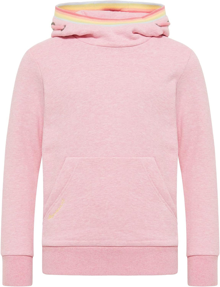 Ragwear Madlenka Mädchen Sweatshirt Sweater Pullover mit Kapuze Kapuzenpullover in sommerlichen Farb