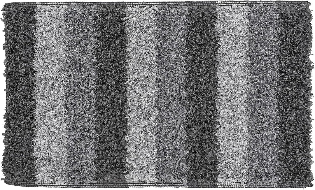 Kleine Wolke Lounge Badteppich, Polyester, Slate-Grey, 1 cm cm, 70 cm x 120 cm Slate-grey 70 cm x 12