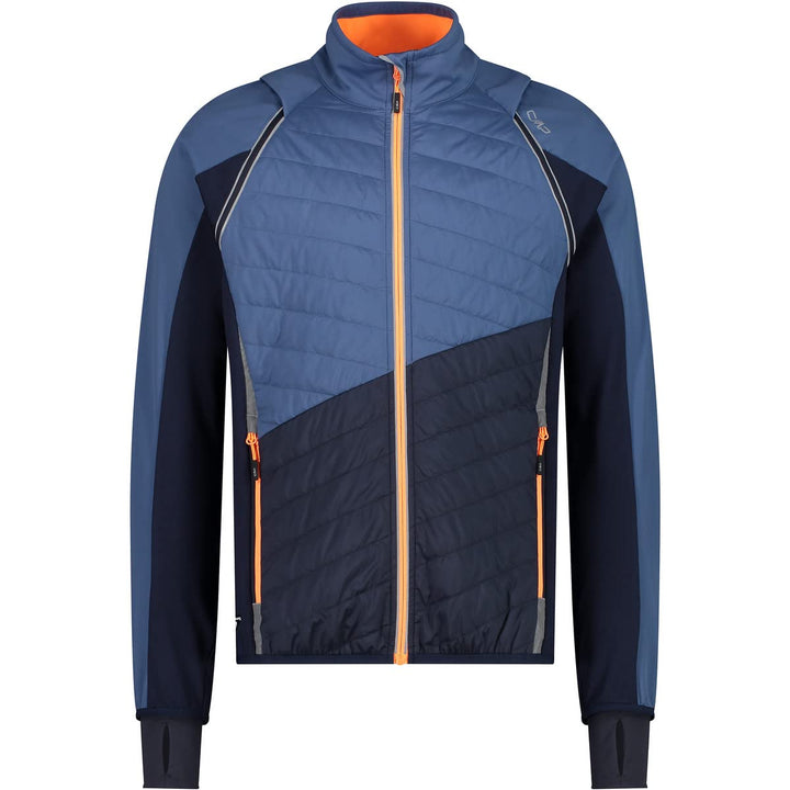 CMP Herren Leichte Herren-softshelljacke mit Abnehmbaren Ärmeln Leichte Softshelljacke 46 blau - blu