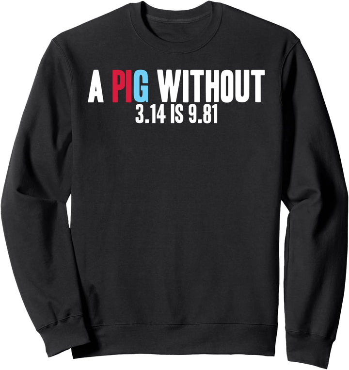Lustiges Physik Lehrer Wortspiel Zitat Math Lover Sweatshirt
