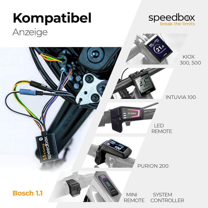 SpeedBox 1.1 für Bosch (Smart System) - Neuheit