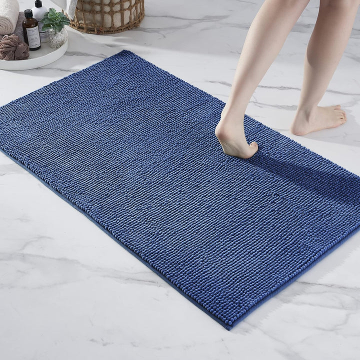 Decomira Badematte rutschfest | Als Badteppich Set kombinierbar | Badezimmer-Teppich Bad-Vorleger wa