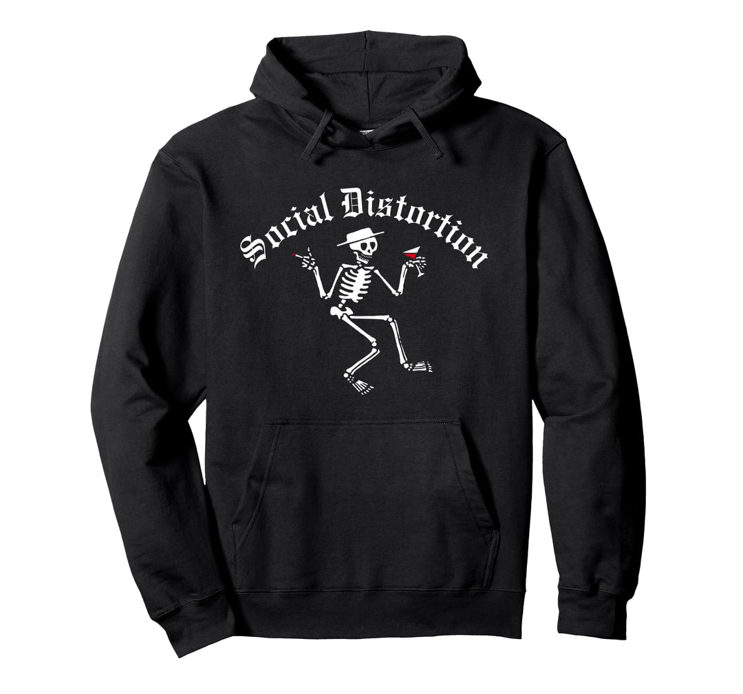 Offizielle Social Distortion Skelly Pullover Hoodie